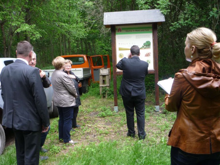 Eröffnung des Lehrpfades