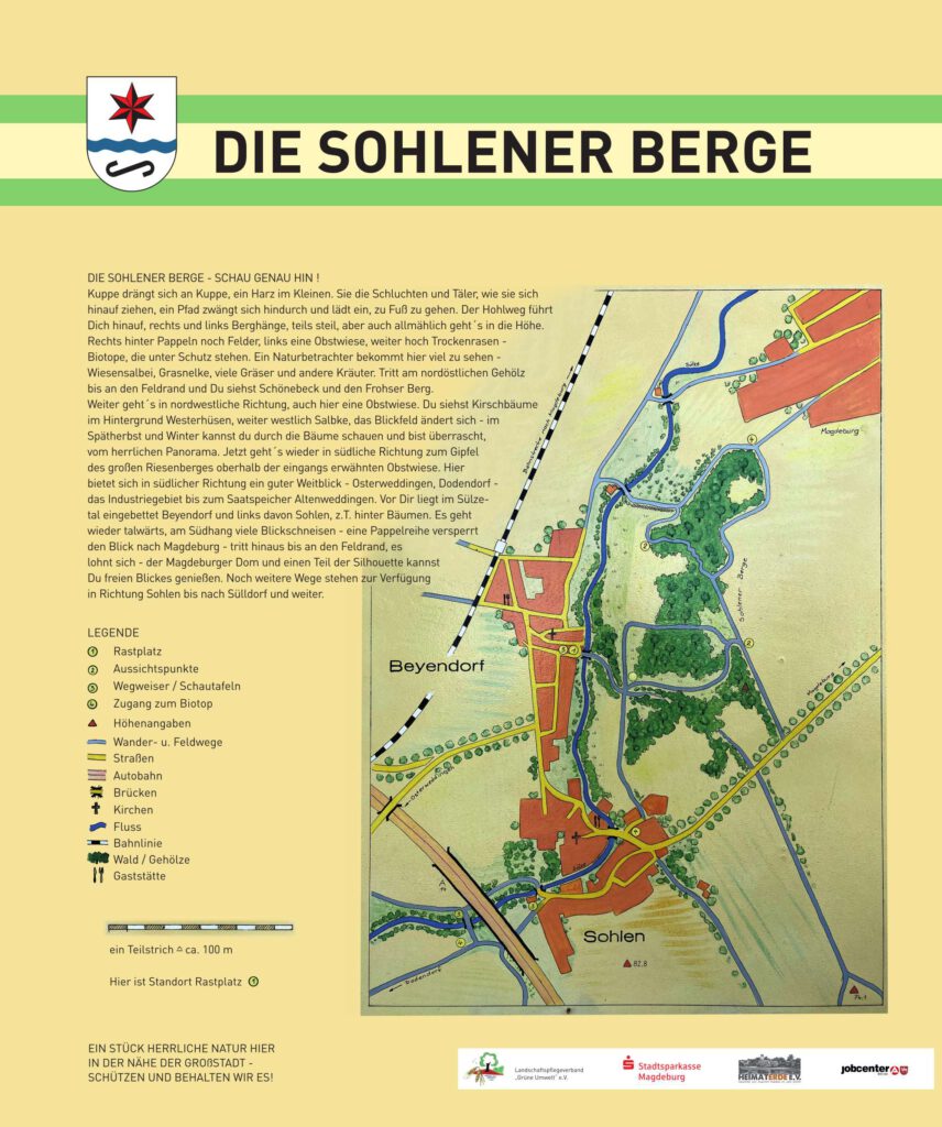 Lehrpfad Beyendorf-Sohlen: Die Sohlener Berge